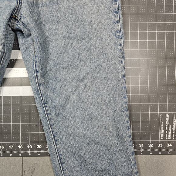 Abercrombie Fitch Jeans 33x32 90s Loose Fit Faded Distressed Grunge Relaxed Y2K - Picture 2 of 16